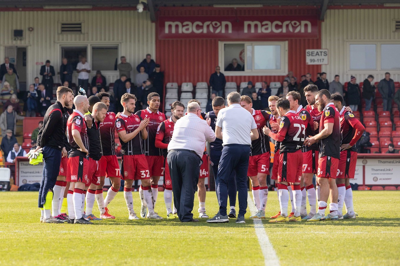 End of Season Awards on the pitch after Grimsby Town game - News ...